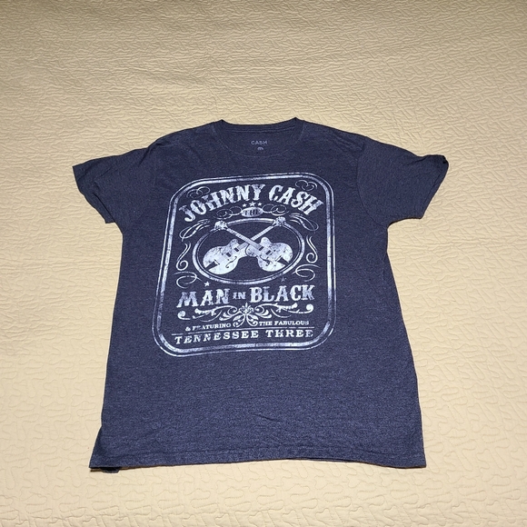 Johnny Cash " Man in Black" T shirt size L - Picture 2 of 4